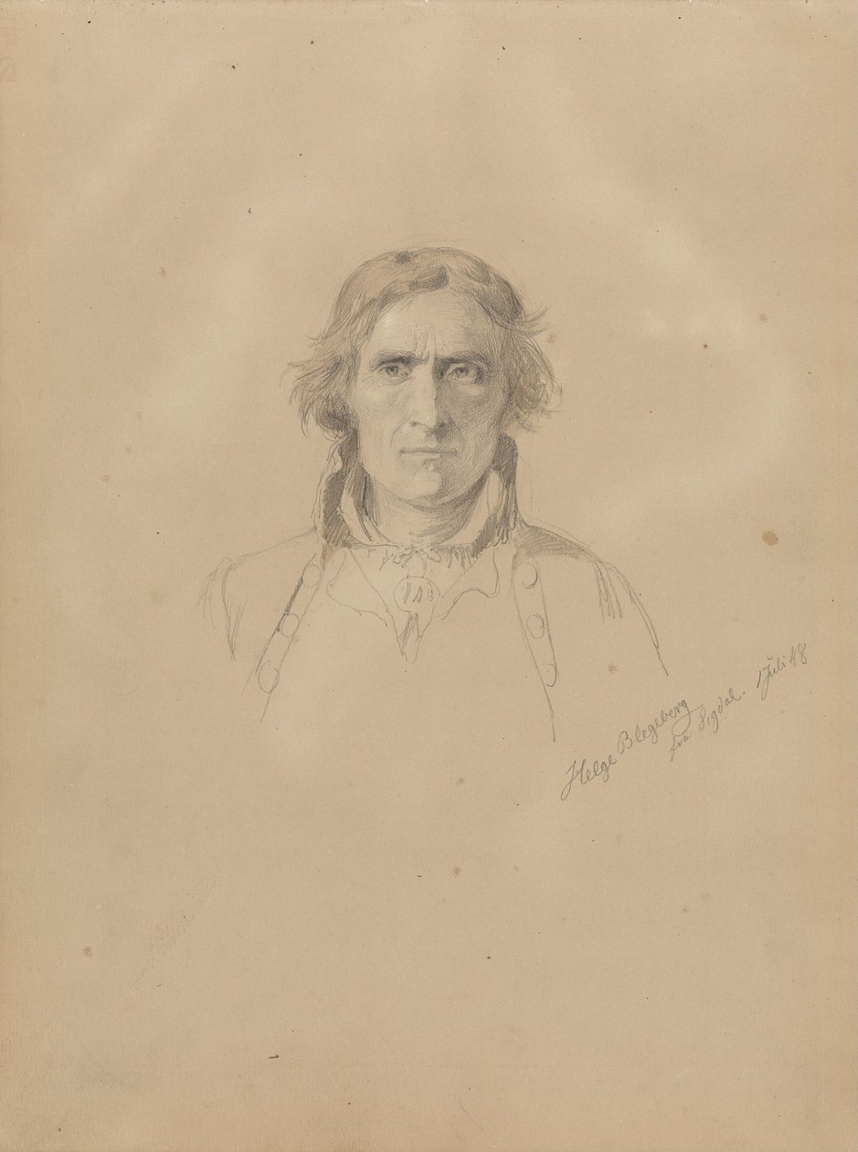 Helge Blegeberg, Sigdal av Adolph Tidemand
