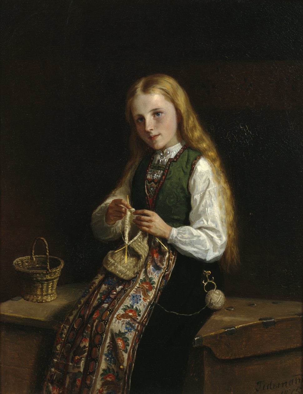 Lille Synneave av Adolph Tidemand
