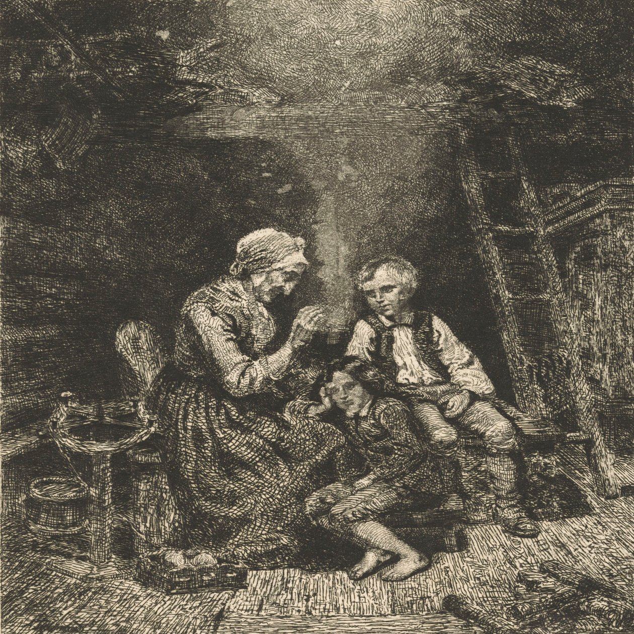 Eventyrfortelleren av Adolph Tidemand