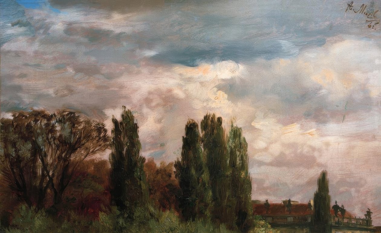 Utsikt over prins Albrechts park av Adolph Menzel