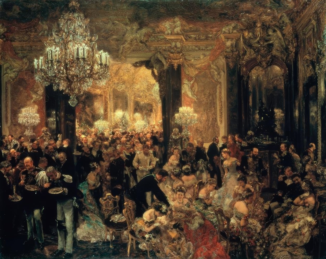 Ballsuppen av Adolph Menzel