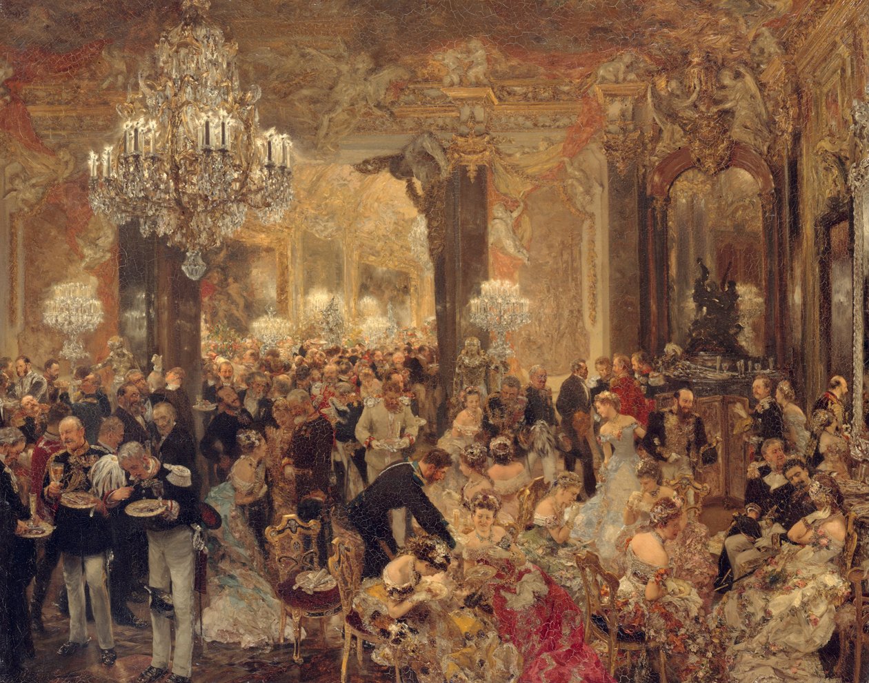 Ballsuppen av Adolph Menzel