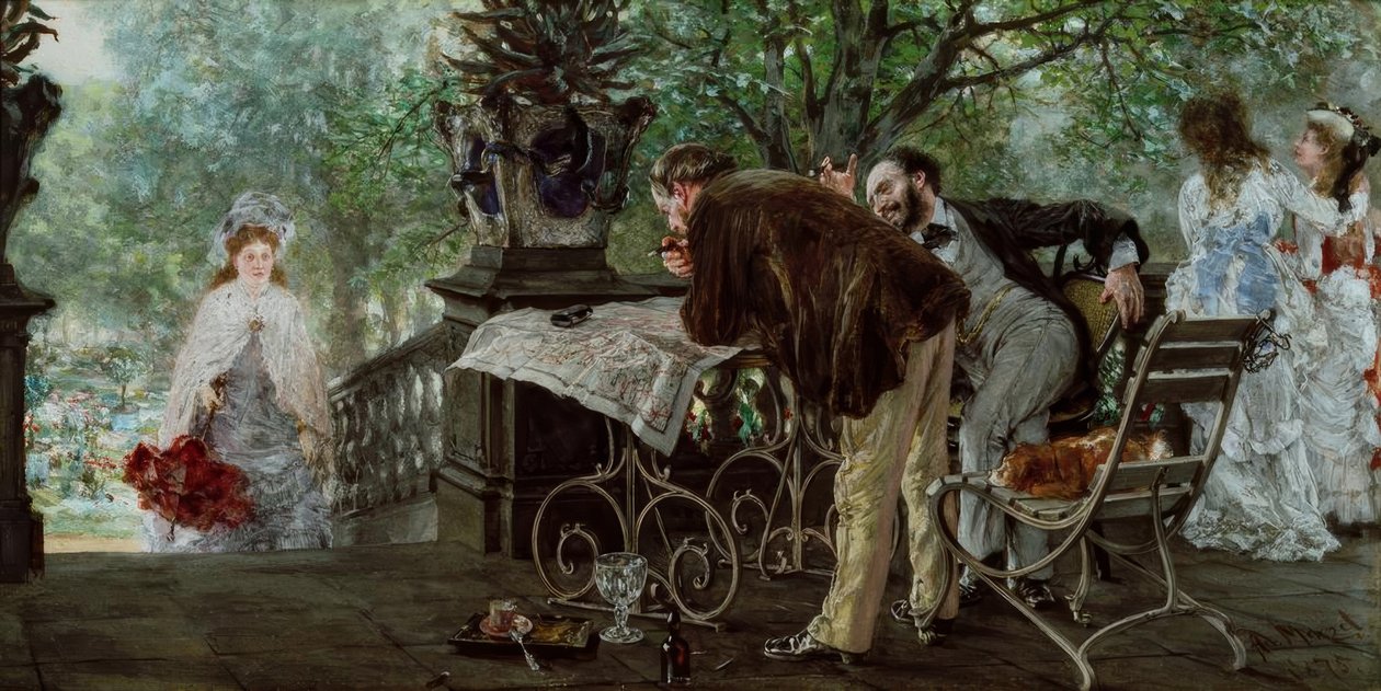 reise planer av Adolph Menzel