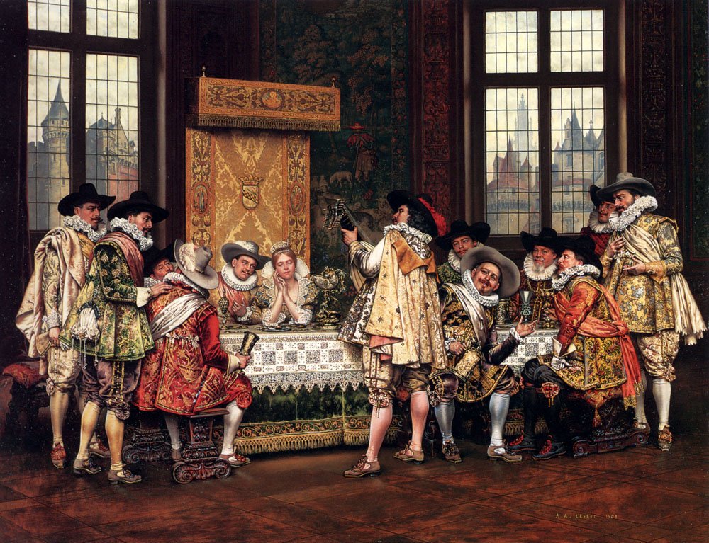 Et musikalsk mellomspill av Adolphe Alexandre Lesrel