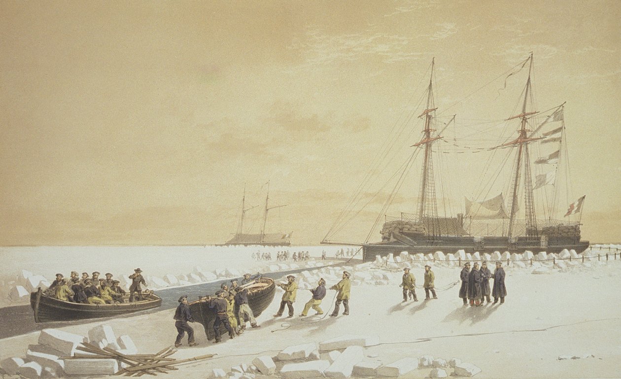 La Cannonniere veieanker, fra 