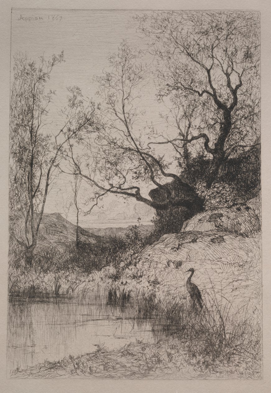 En dam av Adolphe Appian