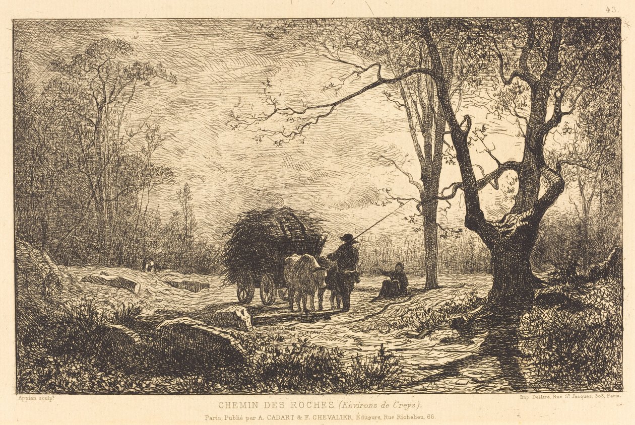 Stien til steinene av Adolphe Appian