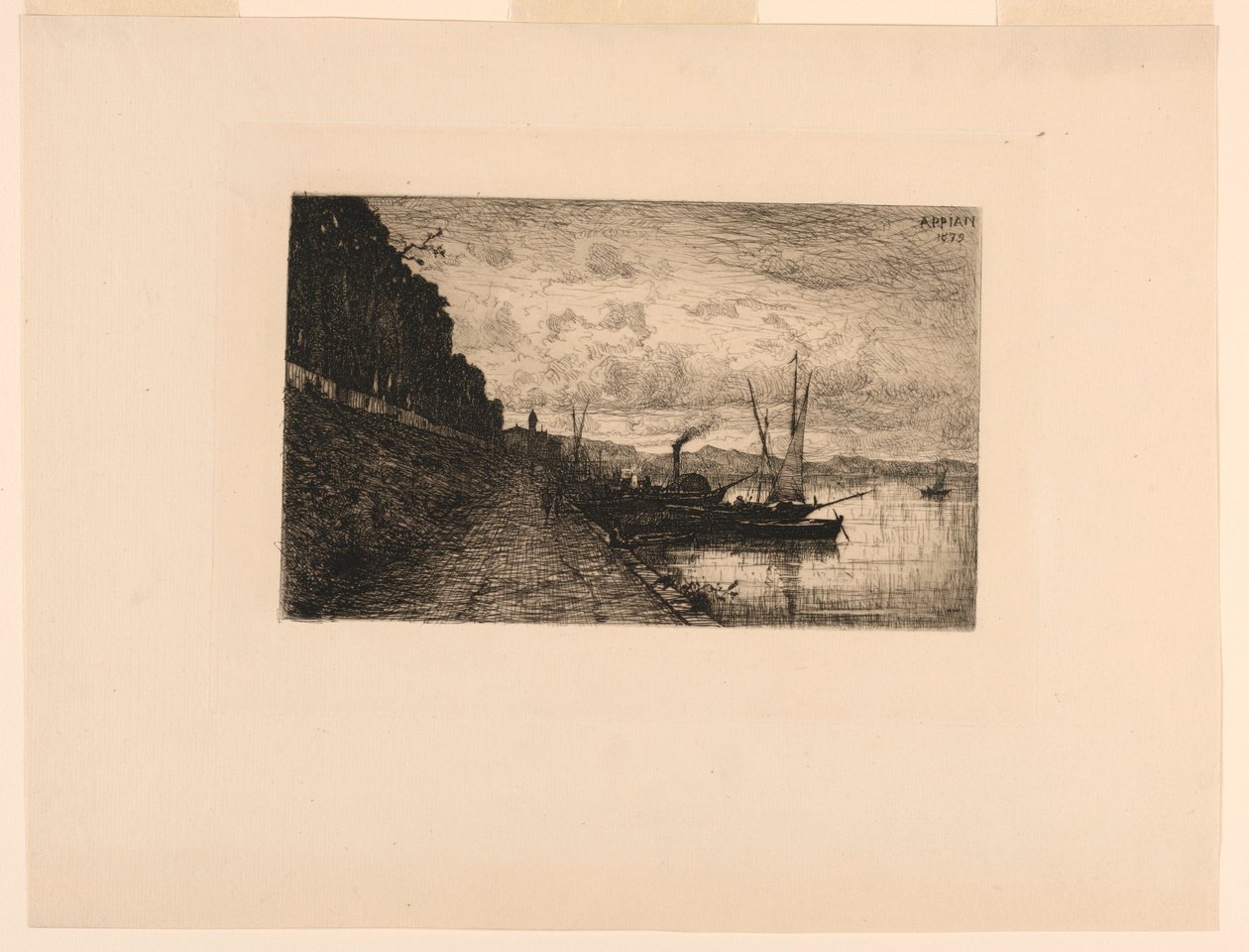 Omgivelsene i Lyon av Adolphe Appian