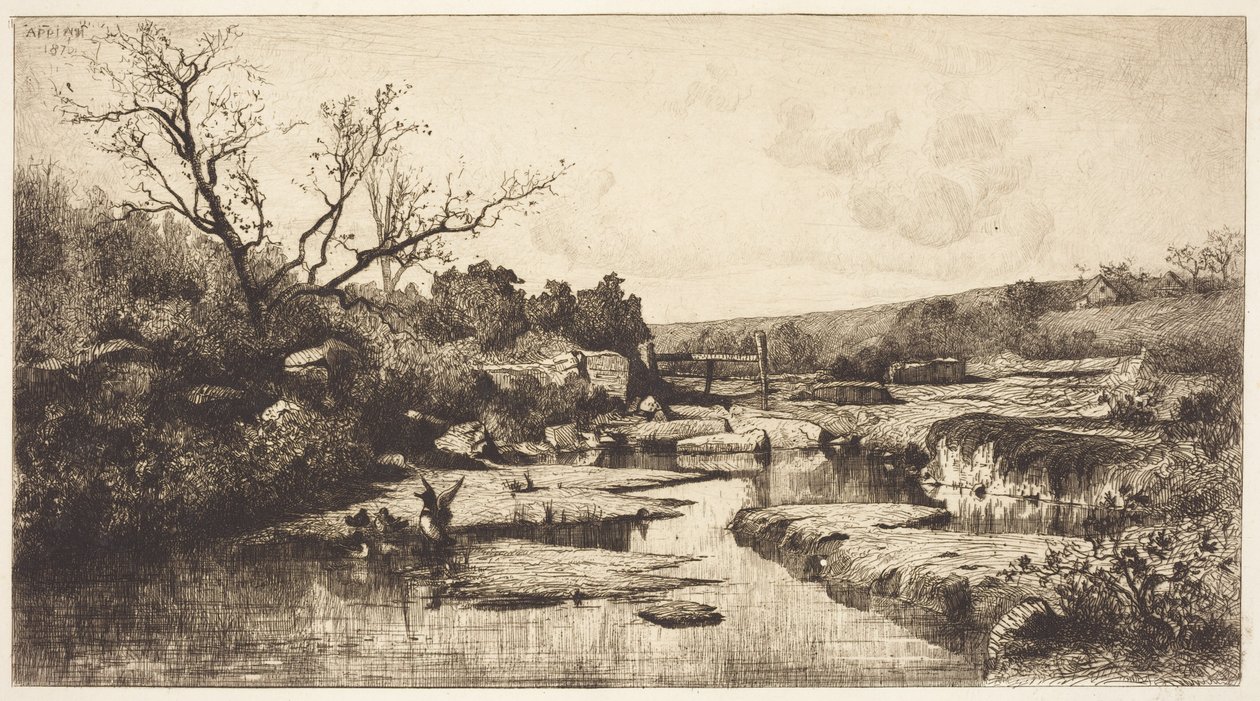 Landskap av Adolphe Appian