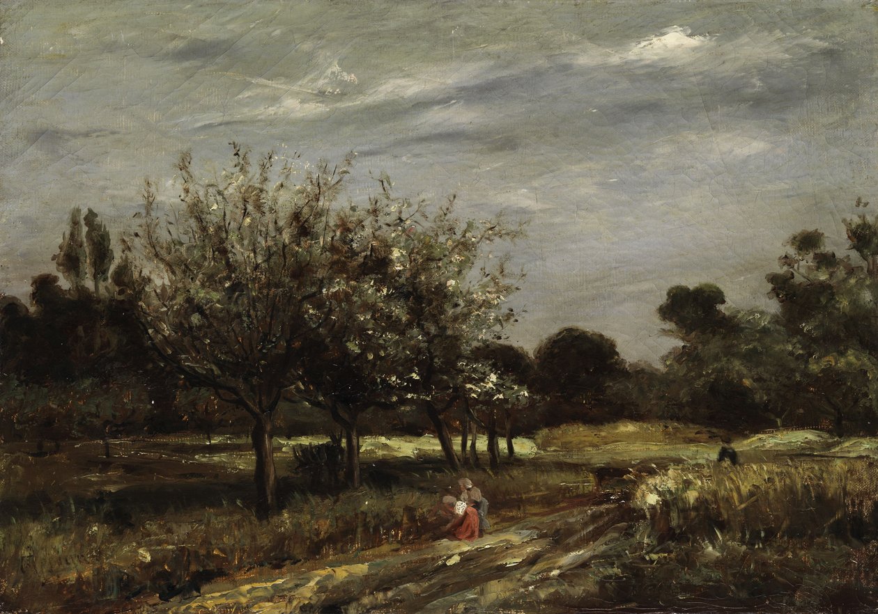 Landskap med frukttrær av Adolphe Appian