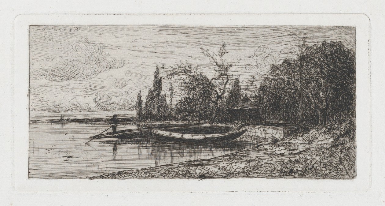 Nær Rix (Ain) av Adolphe Appian