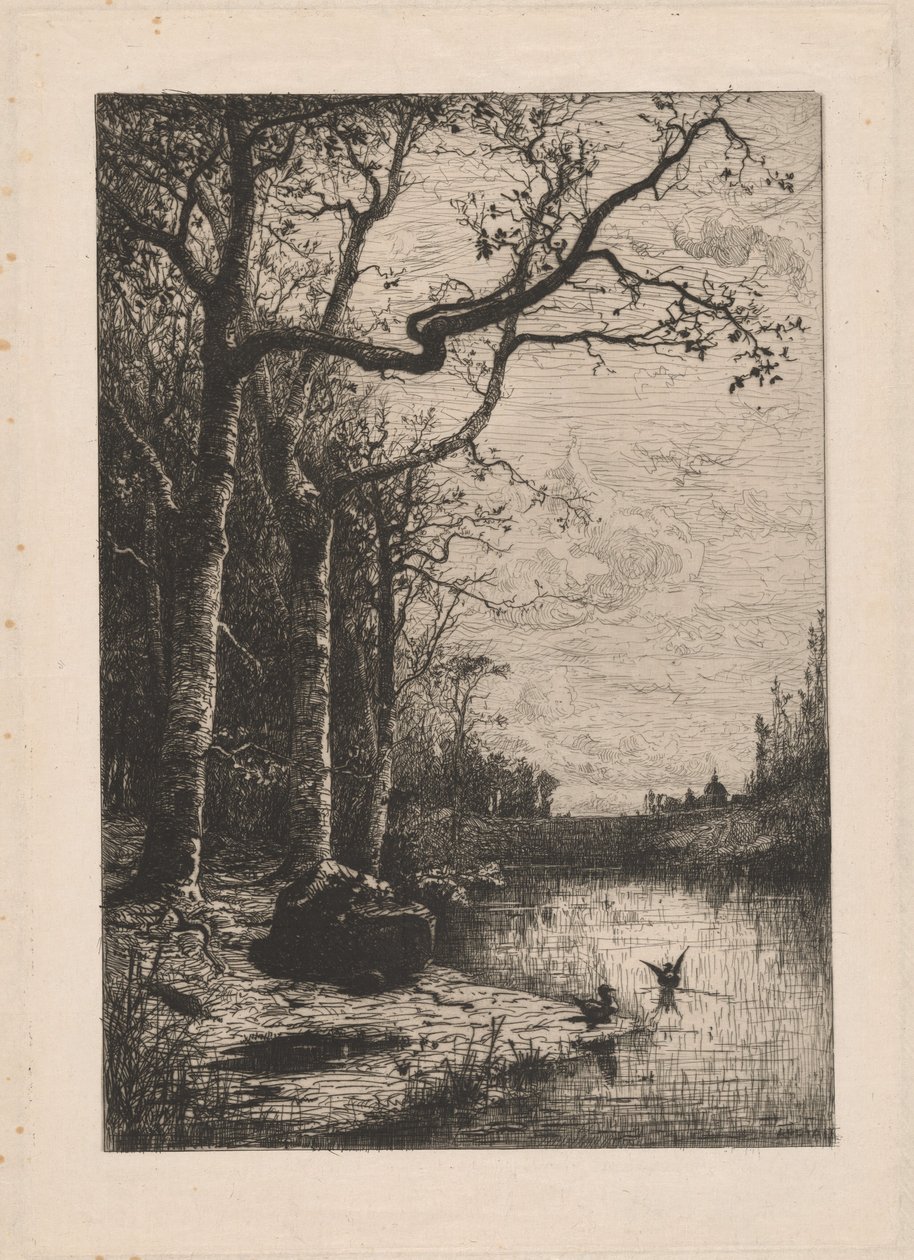 Myrlandskapet ved Burbanche av Adolphe Appian