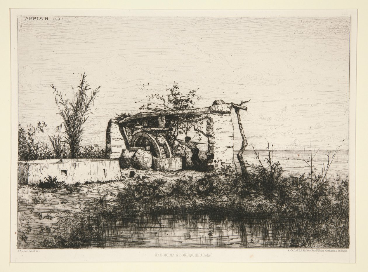 Et dødsfall for Bordiquier av Adolphe Appian
