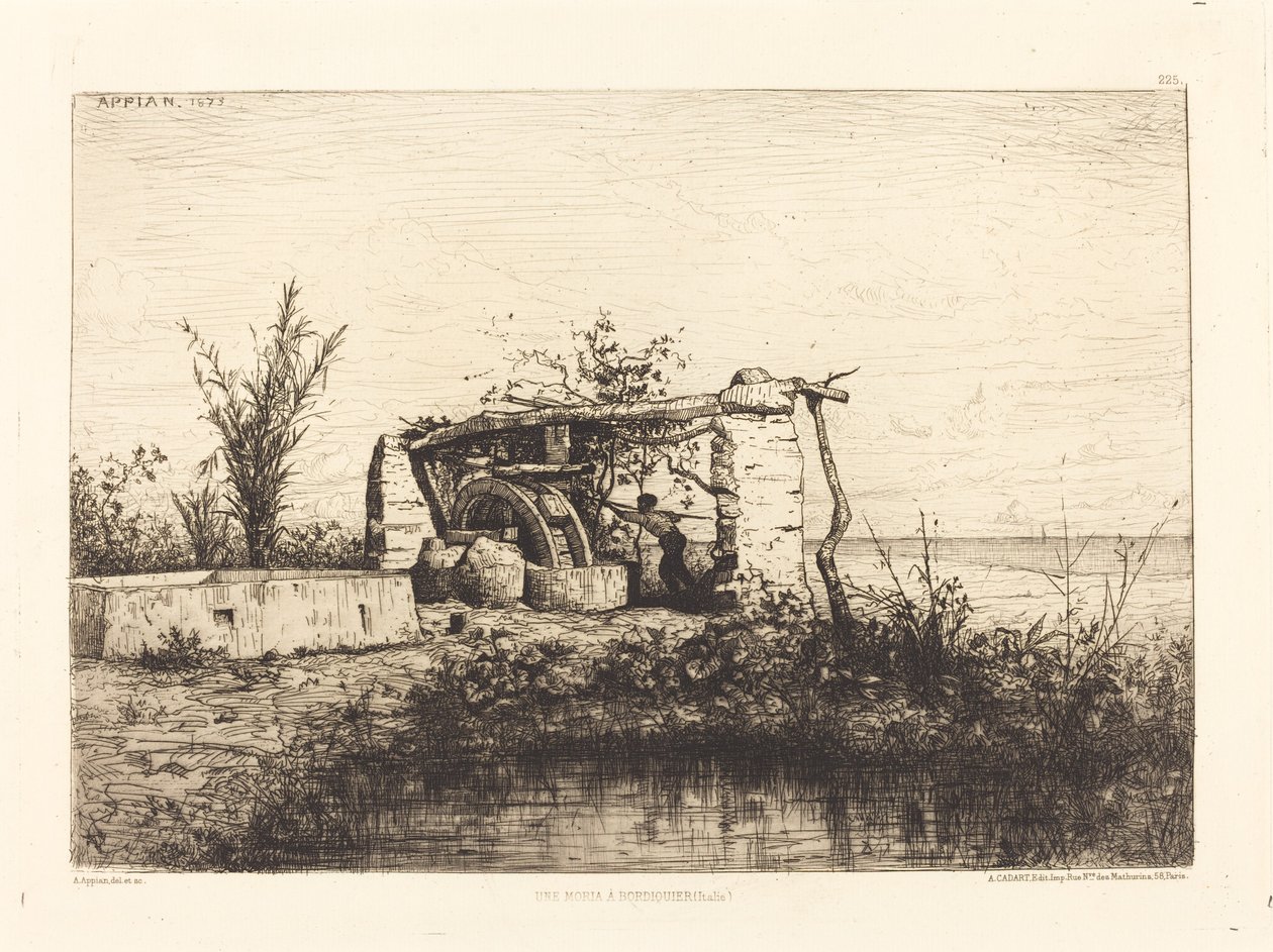A moria i Bordiquier (Italia) av Adolphe Appian