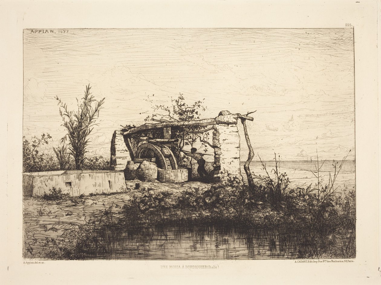 En moria i Bordiquier (Italia) av Adolphe Appian