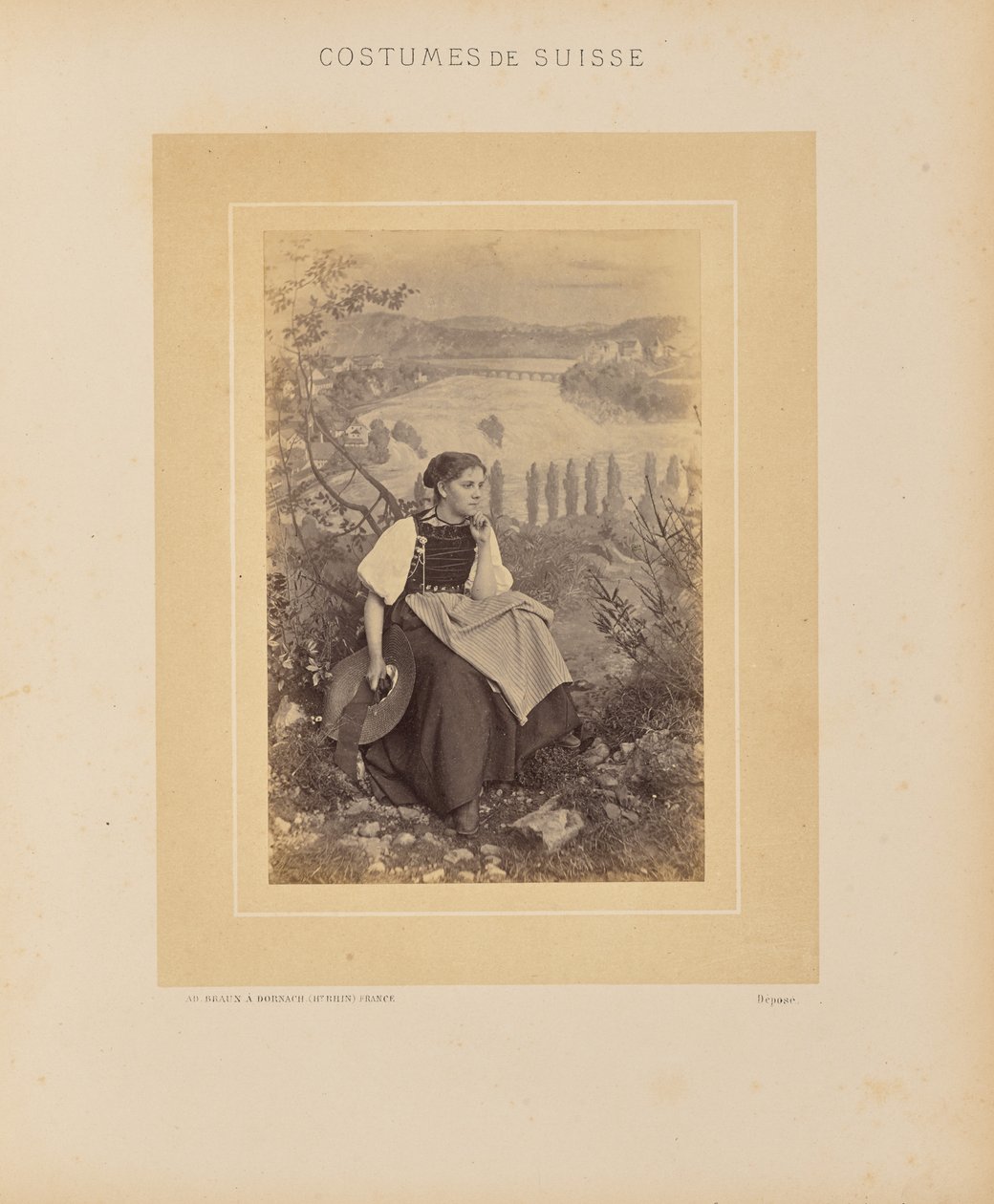 Kanton Schaffhausen av Adolphe Braun