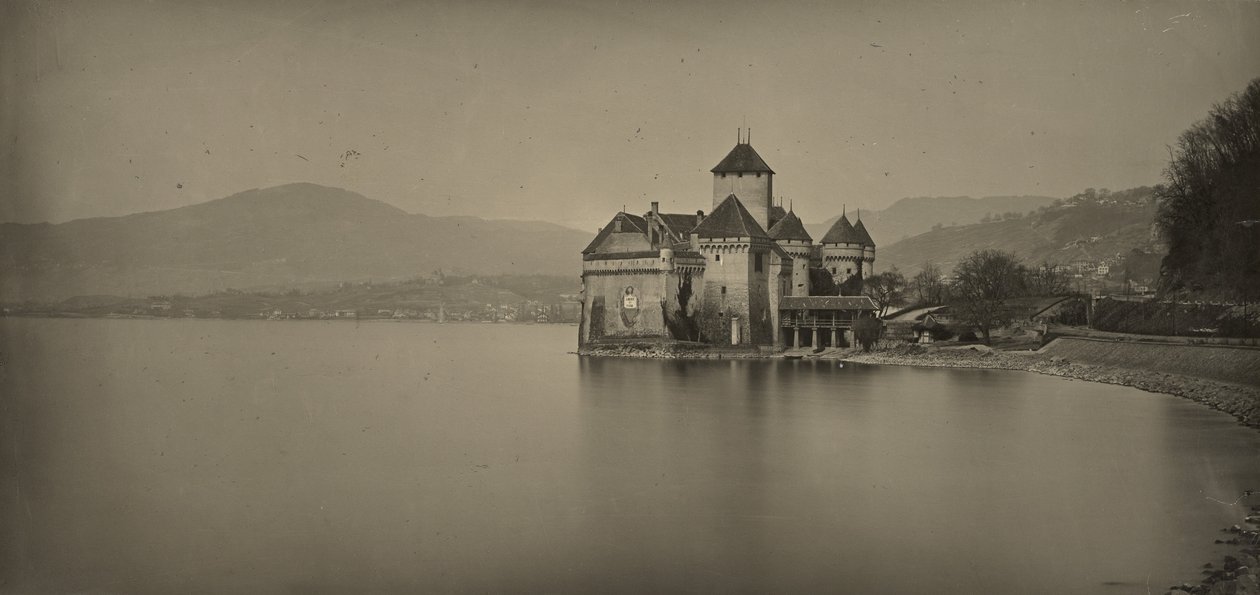 [Chillon-slottet] av Adolphe Braun