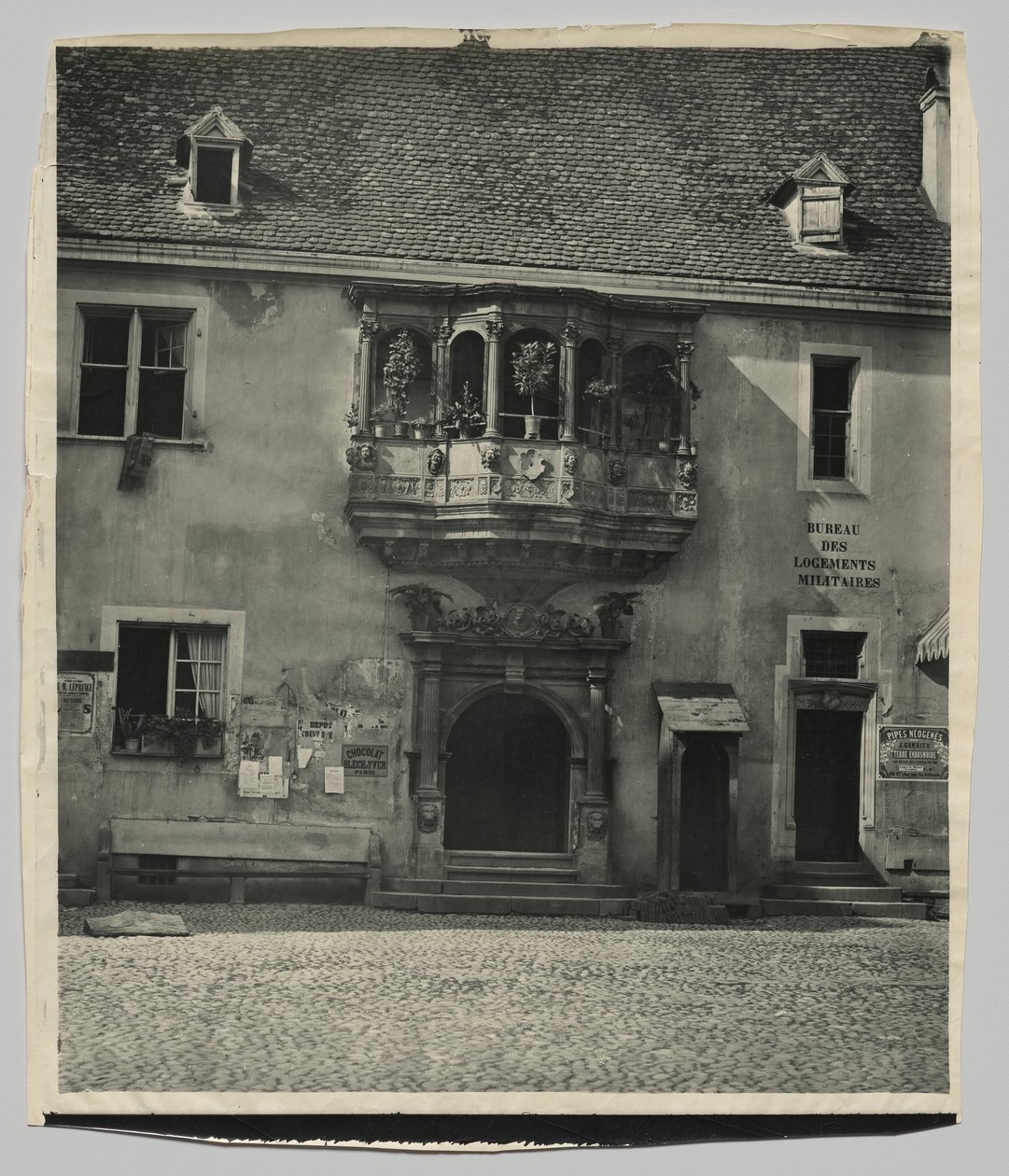 Alsace fasade, Vakthus i Colmar av Adolphe Braun