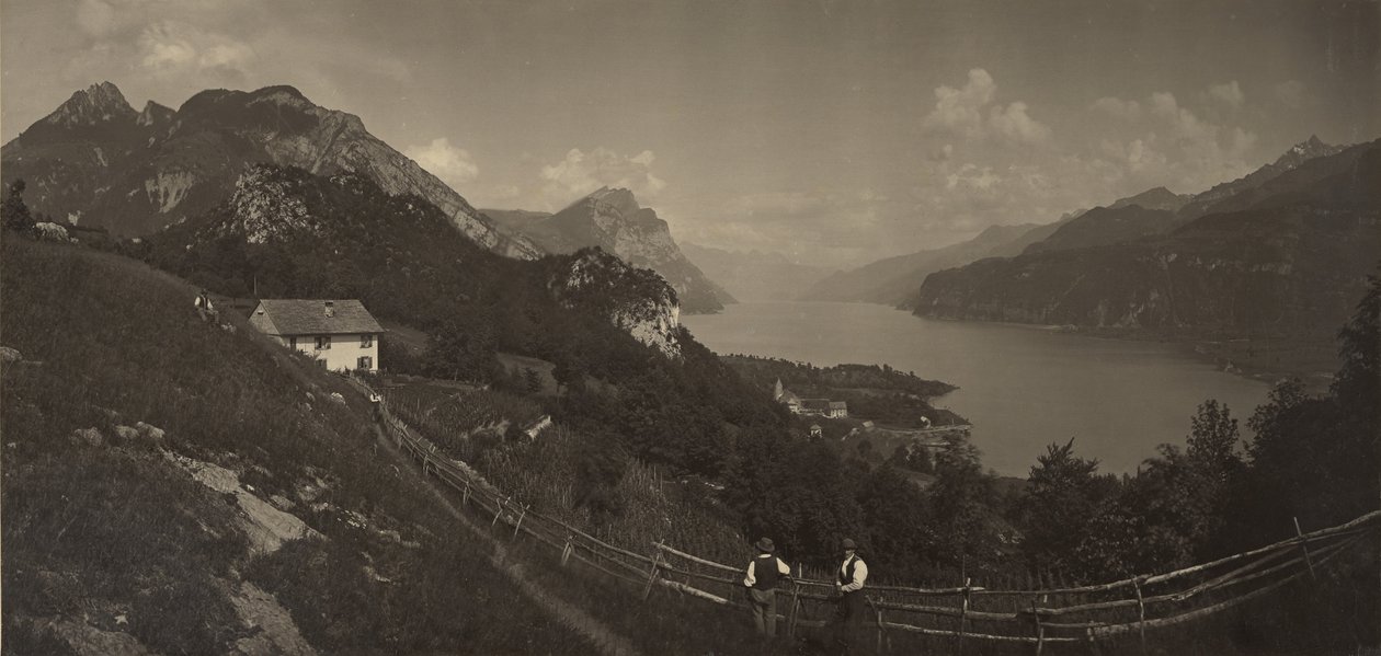 [Lake Walensee, Switzerland] av Adolphe Braun