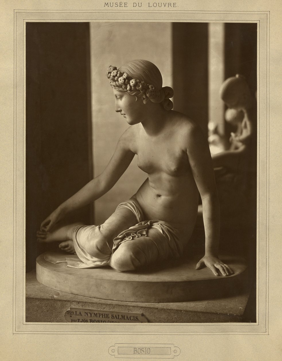Louvre-museet, Bosio av Adolphe Braun