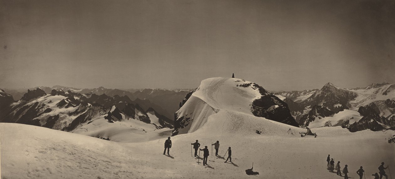 Toppen av Mont Titlis, Sveits, 1866 (bilde) av Adolphe Braun
