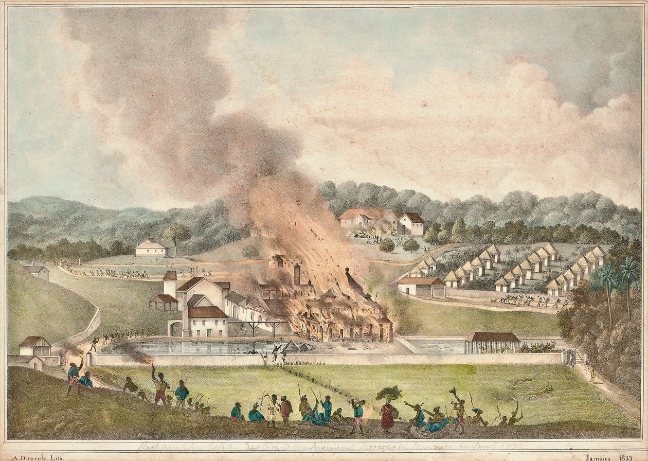 Ødeleggelsen av Roehampton Estate i Parish of St. James