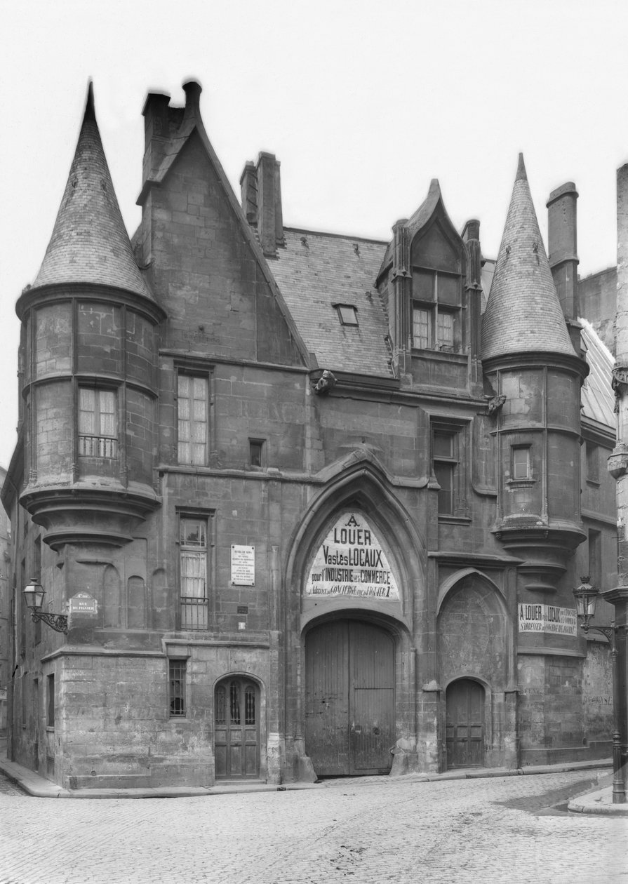 Hotel de Sens, slutten av 1800-tallet - begynnelsen av 1900-tallet (se også 345987) av Adolphe Giraudon
