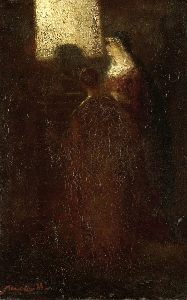 Ved alteret av Adolphe Joseph Thomas Monticelli