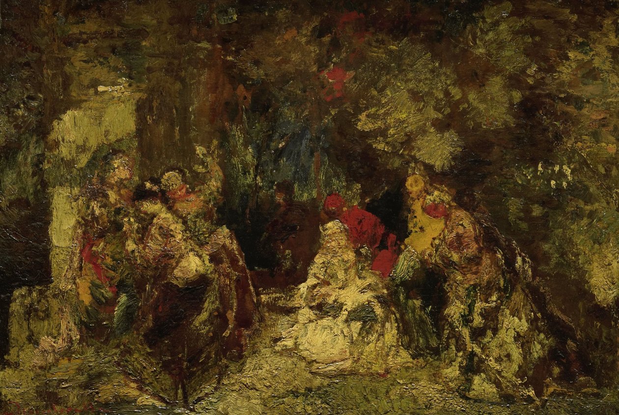  av Adolphe Joseph Thomas Monticelli