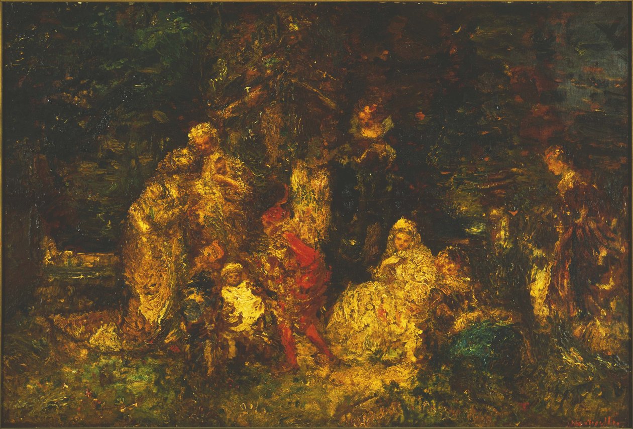 Som du vil av Adolphe Joseph Thomas Monticelli