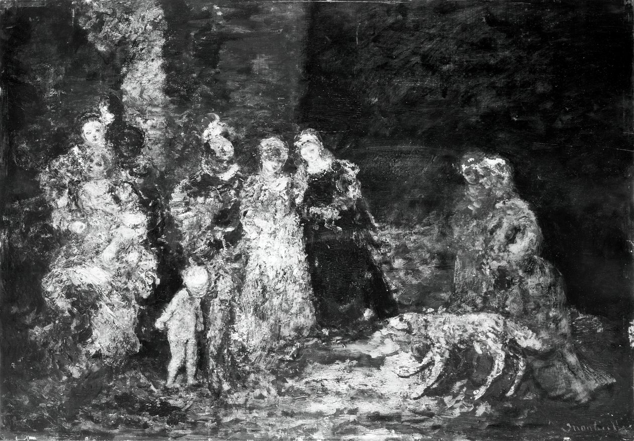 Feene, 187080. av Adolphe Monticelli