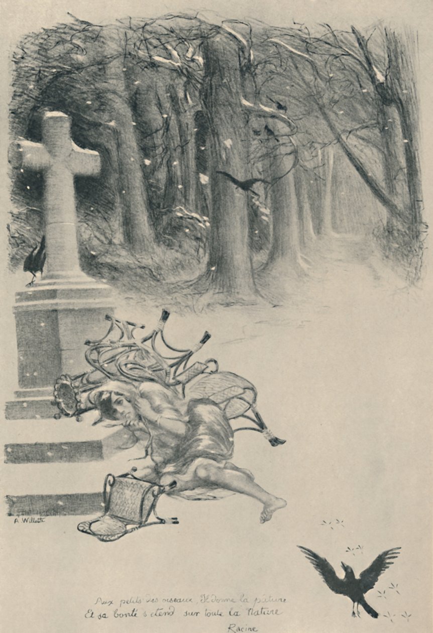 Sikaden, 1919 av Adolphe Leon Willette