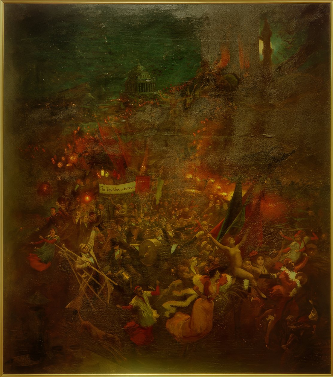 QuatzArts-ballen av Adolphe Leon Willette