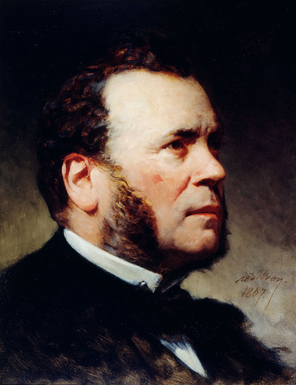 Portrett av Ferdinand Barrot (1806-83) 1867 av Adolphe Yvon