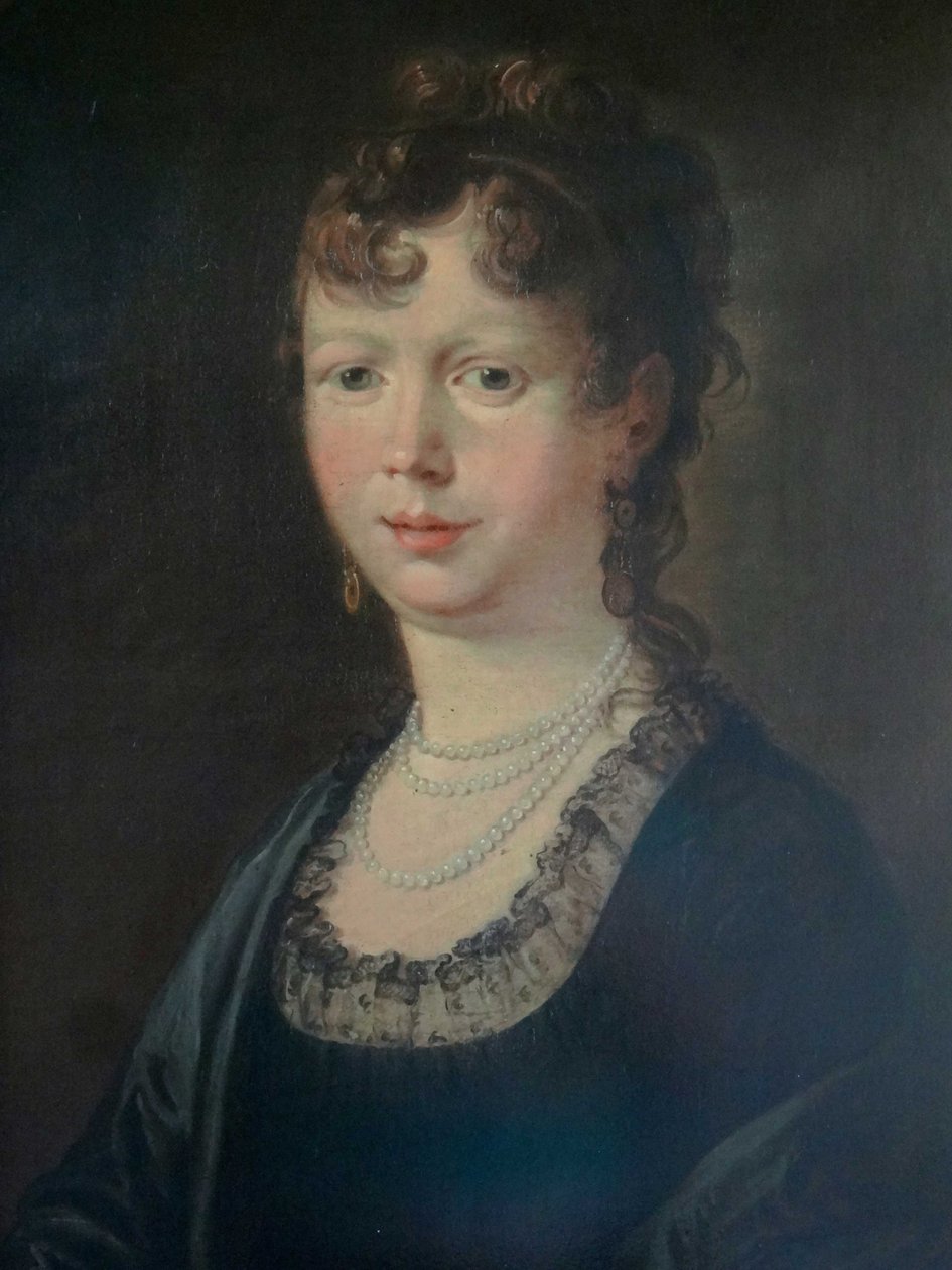Portrett av Johanna Andrea Charlotte van der Muelen (1774-1843) av Adriaan de Lelie