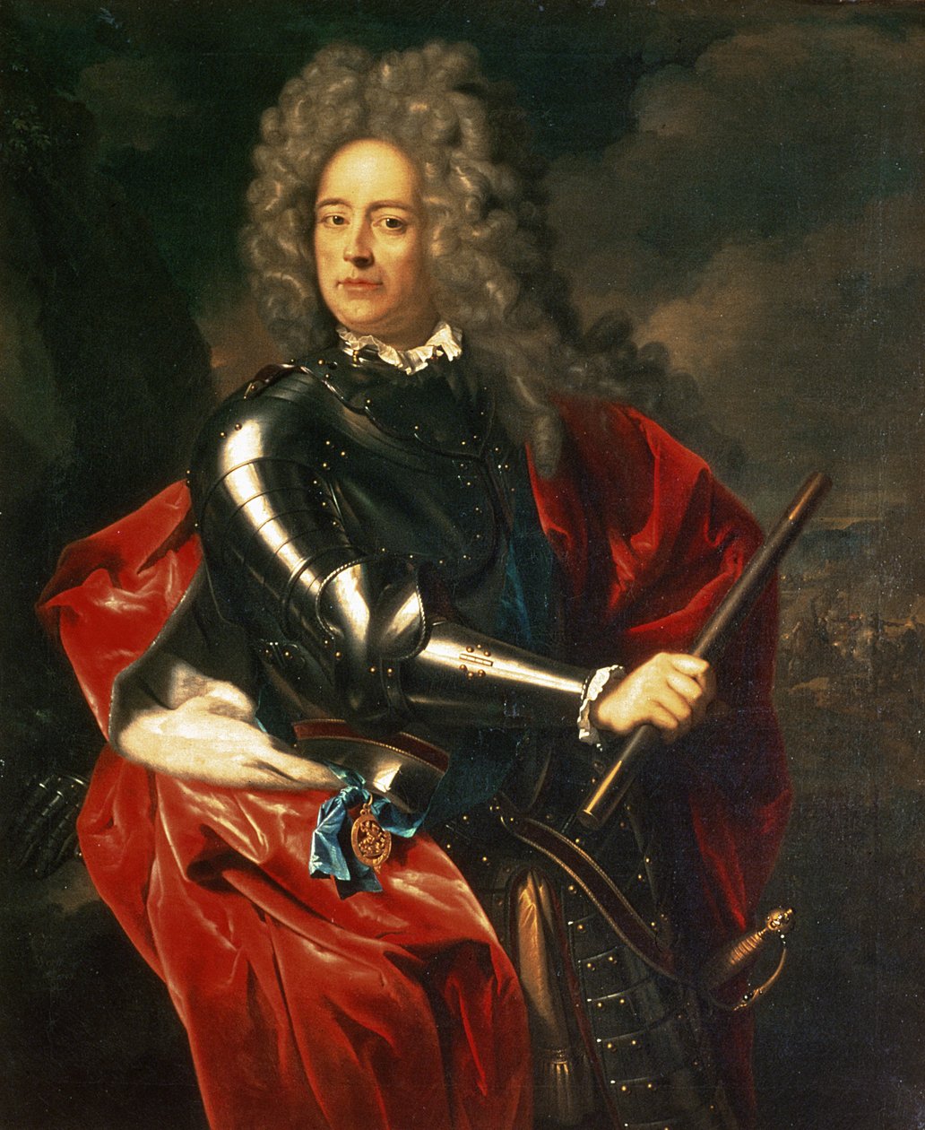 Portrett av John Churchill, 1. hertug av Marlborough (1650-1722) av Adriaan van der Werff