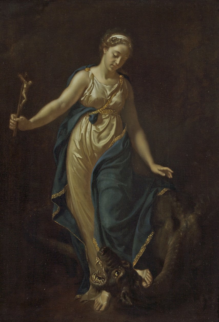 St. Margaret og dragen, 1714 av Adriaan van der Werff