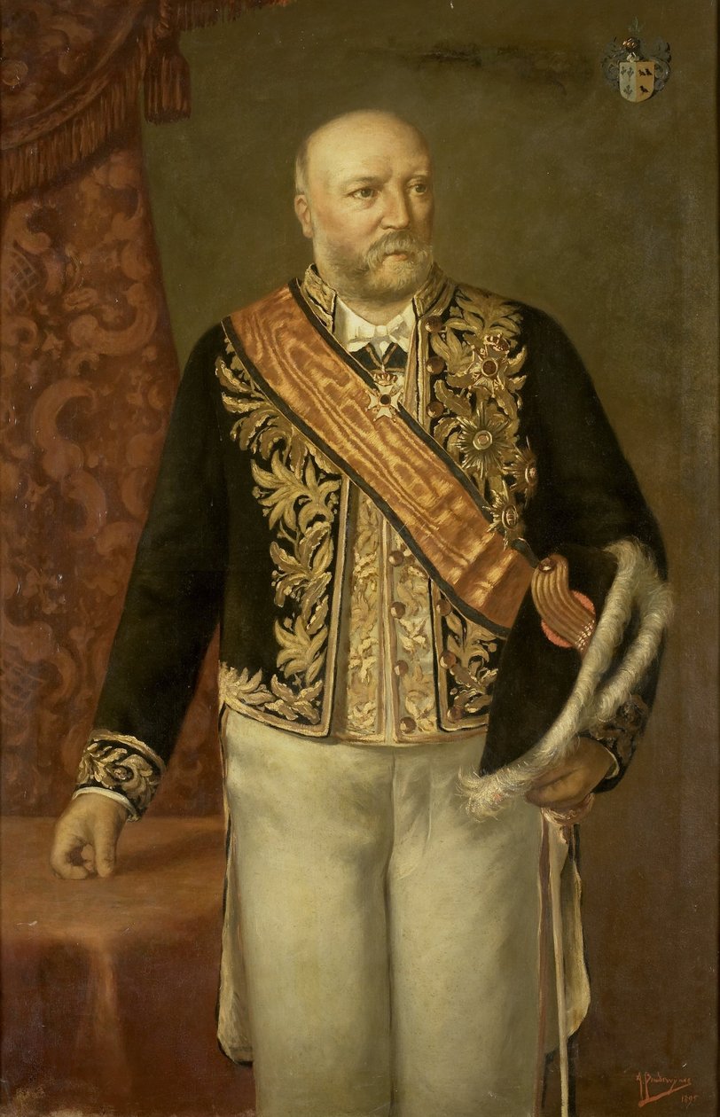 Cornelis Pijnacker Hordijk (1847-1908). Generalguvernør (1888–93) av Adriaan Boudewijnse