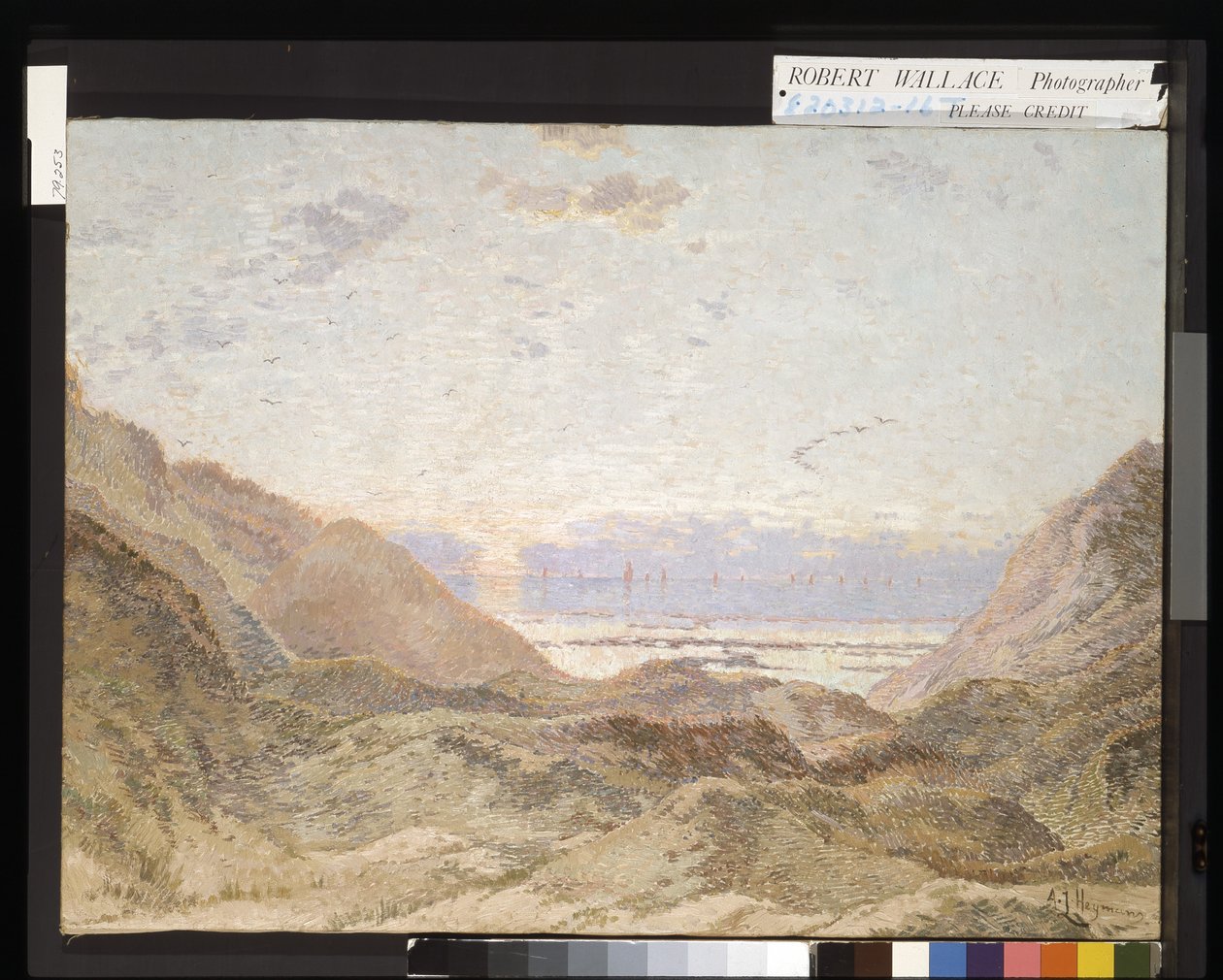 The Dunes (olje på lerret) av Adriaan Josef Heymans