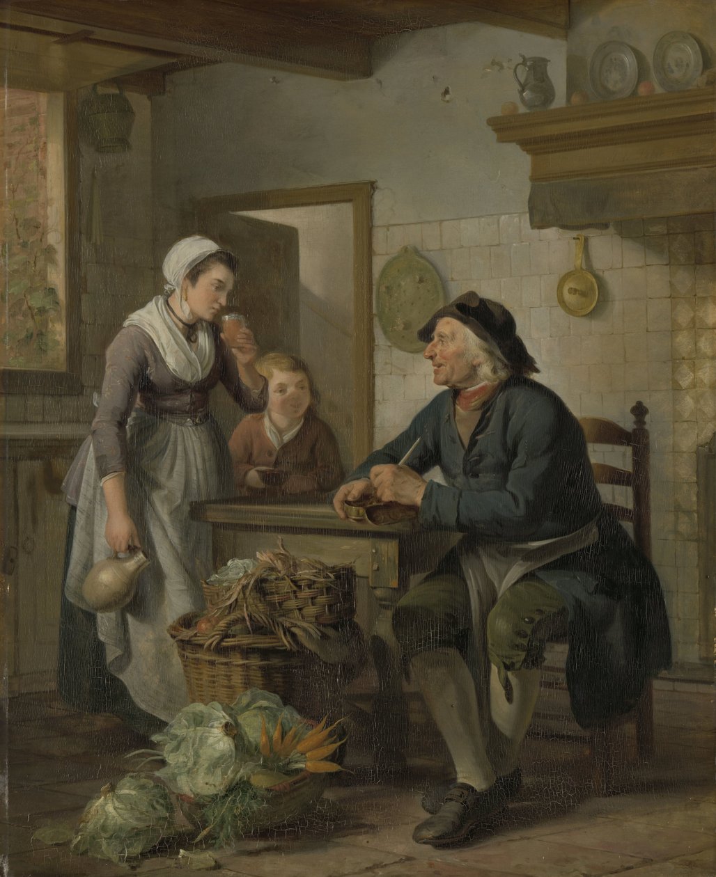 Morgenbesøk av Adriaan de Lelie