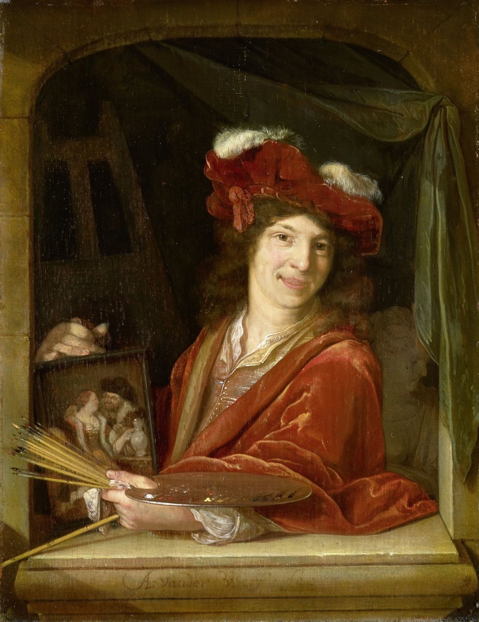 En ung maler av Adriaan van der Werff
