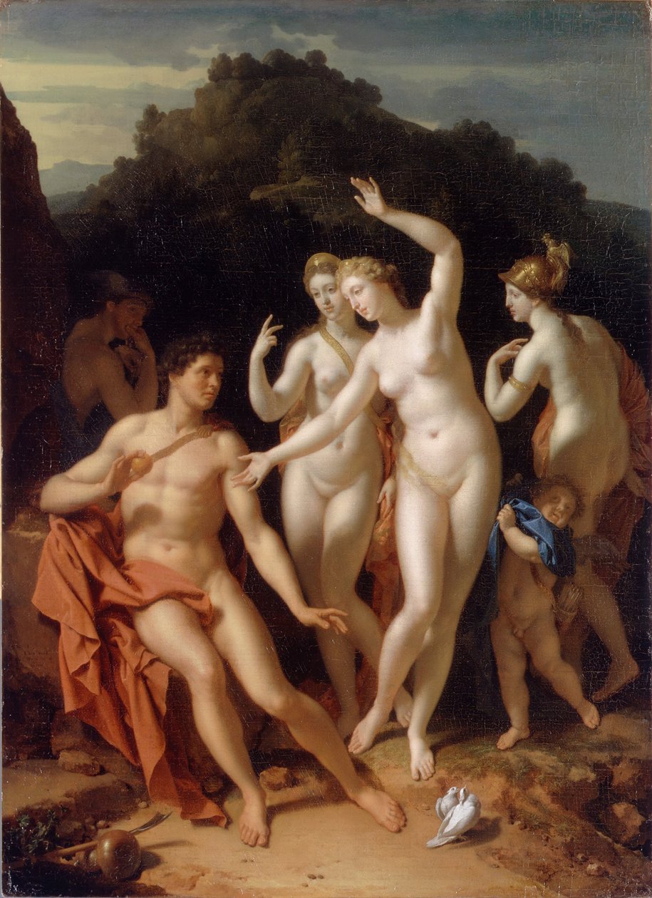 Dommen av Paris, 1716 av Adriaan van der Werff