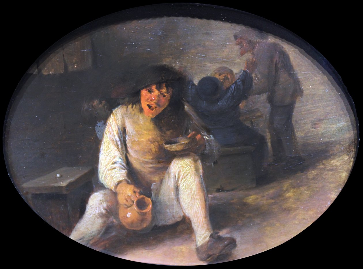 Beruset bonde av Adriaen Brouwer