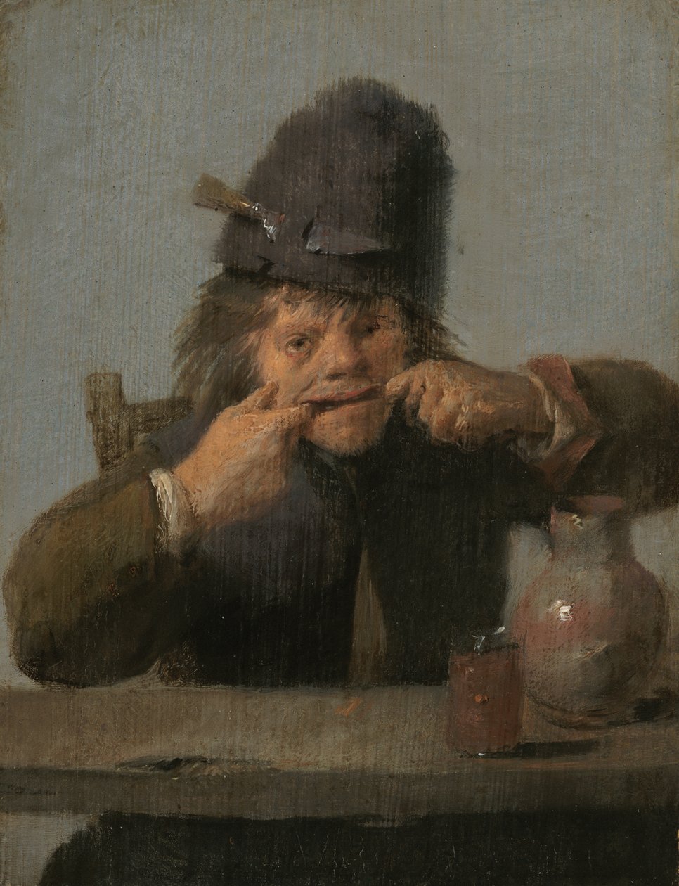 Ungdom gjør et ansikt av Adriaen Brouwer