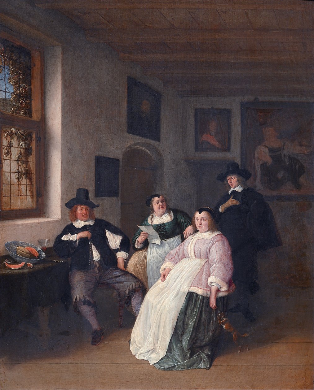 Familien De Goyer og maleren av Adriaen Jansz. van Ostade