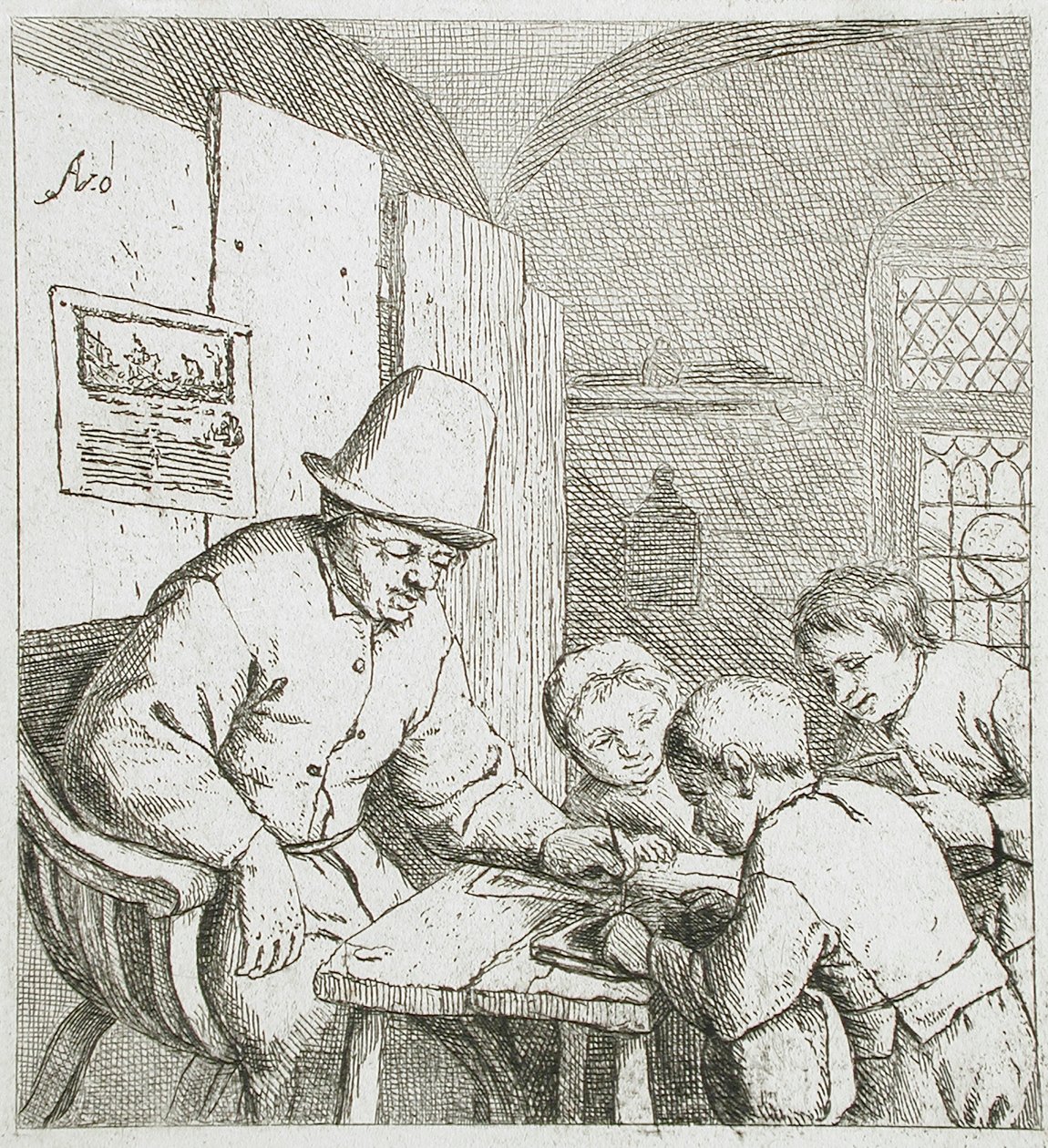 Skolemesteren av Adriaen Jansz. van Ostade