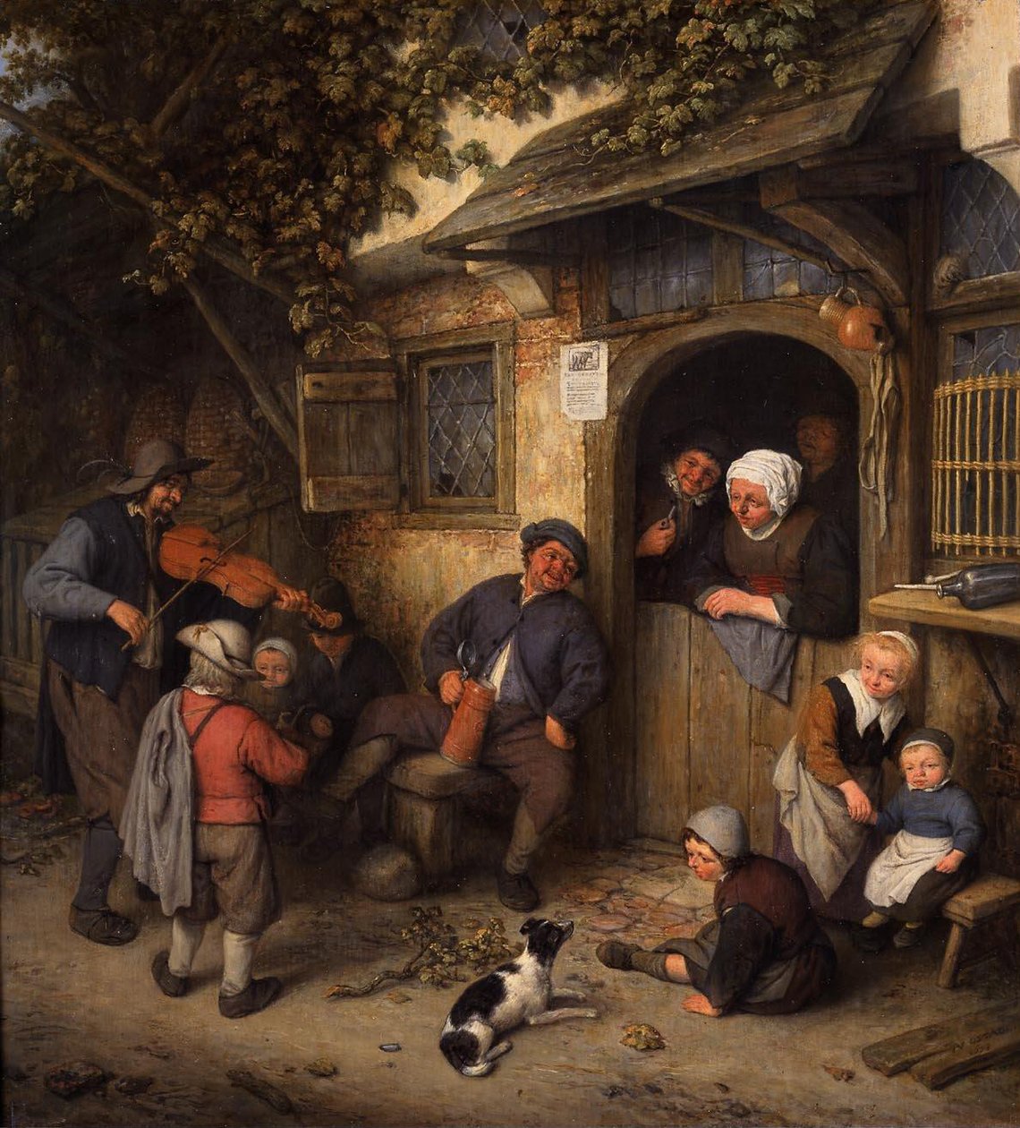 Fiolinisten av Adriaen Jansz. van Ostade