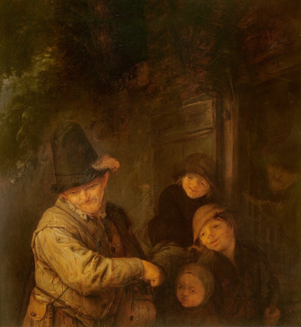 Den omreisende musikeren, 1600-tallet av Adriaen Jansz. van Ostade