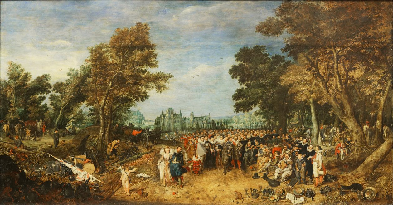 Allegorien om våpenhvilen av Adriaen van de Venne