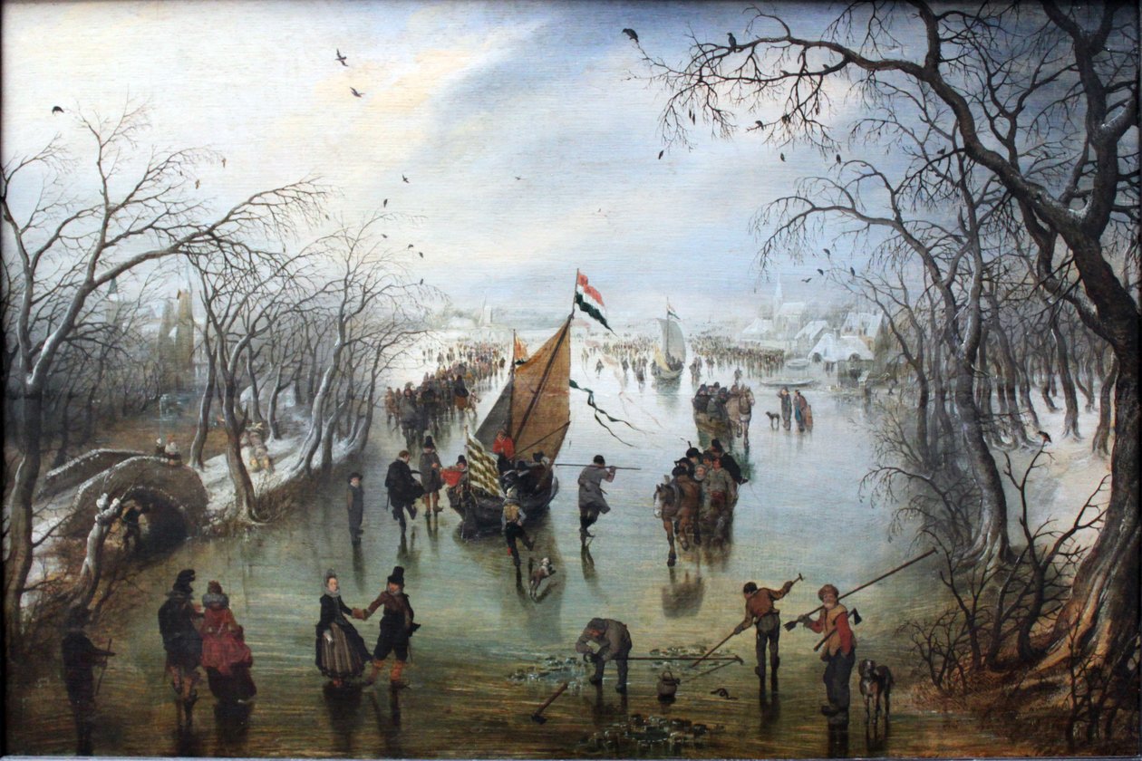 Vinteren av Adriaen van de Venne